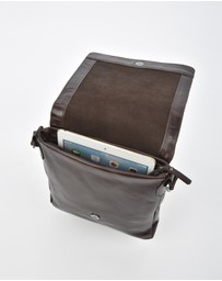Cobb & Co - Richmond Jr. RFID Leather Satchel