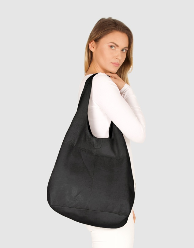 Cobb & Co - Emerald Large Leather Tote