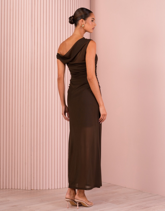 Azzurielle - Taylen One Shoulder Maxi Dress