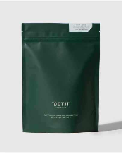 By Beth - Wood & Spice Bovine Collagen Pouch