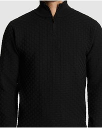 yd. - Zane 1/4 Zip Knit Jumper