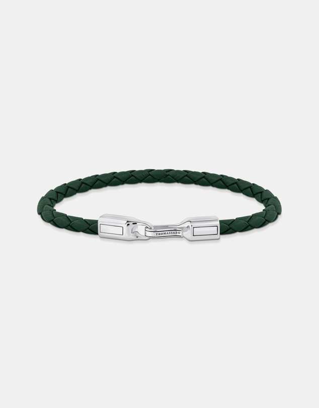 THOMAS SABO - Green Leather Bracelet