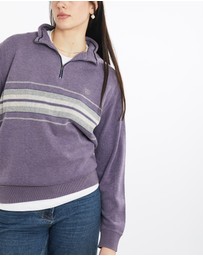 Vintage by The Real Deal - Pre Loved - Vintage Chaps Ralph Lauren Quarter Zip Sweater