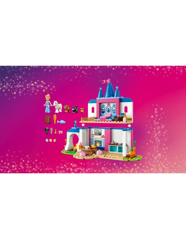 LEGO - 43283 Cinderella Animal Friends Castle