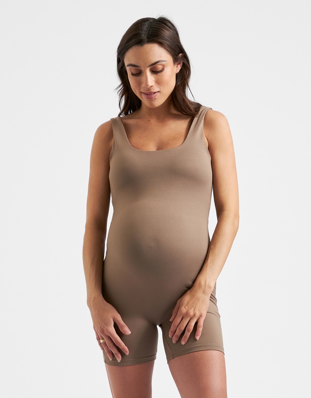 Ripe Maternity - Luxe Knit Short Body Suit