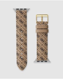 GUESS - Guess Apple Band Quattro G Brown Leather 38/40/41mm