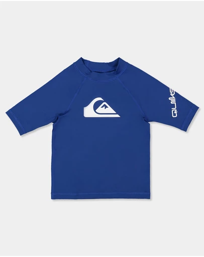 Quiksilver - Boys 2 to 7 All Time Short Sleeve Rash Vest