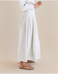 Amelius - Helene Ramie Draped Skirt