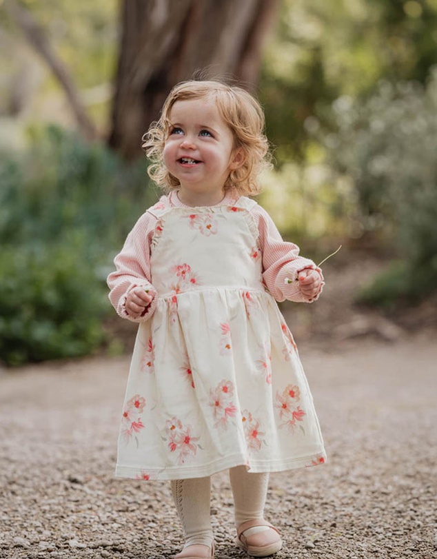 Bebe by Minihaha - Emmy Petal Pinafore - Babies
