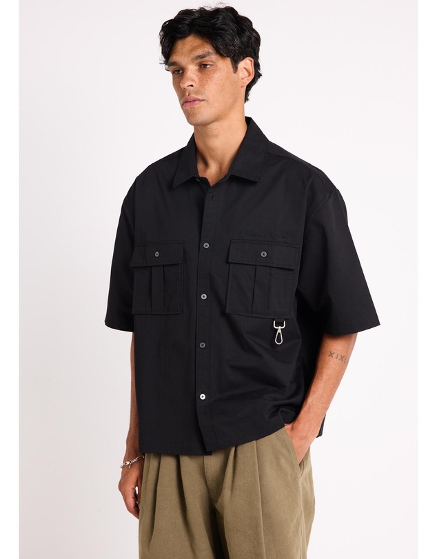 Black Noise White Rain - Gospel Short Sleeve Shirt