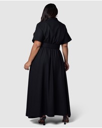 Something 4 Olivia - Gabrielle Linen Maxi Dress