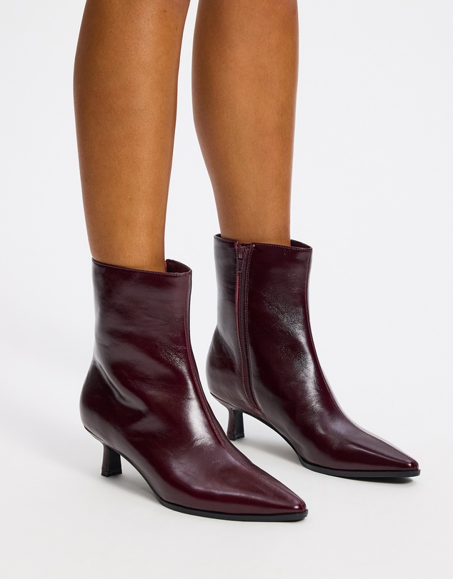 Atmos&Here - Lennox Leather Ankle Boots