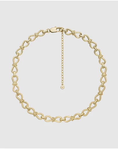 Emporio Armani - Sentimental Gold Necklace