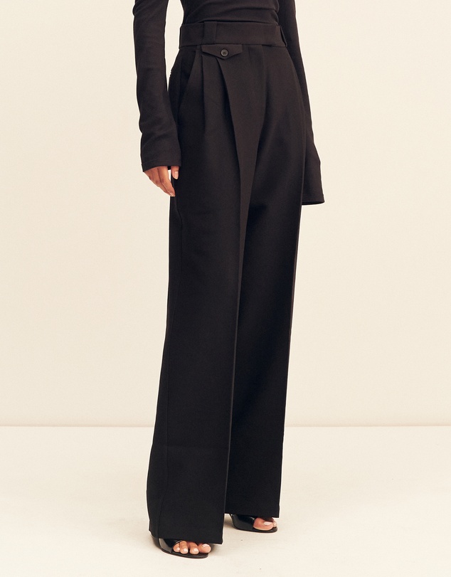 Shona Joy - Irena High-Waisted Tailored Pants
