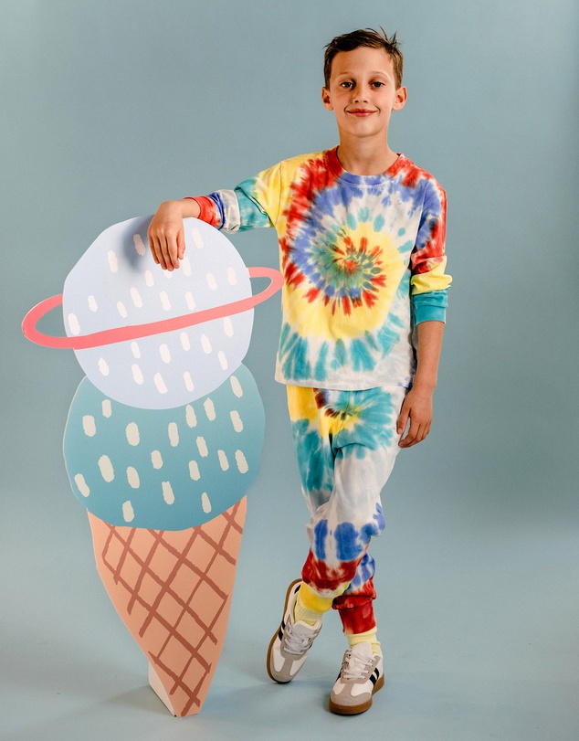 Rock Your Kid - Cosmic Powers Tie Dye Track Pants