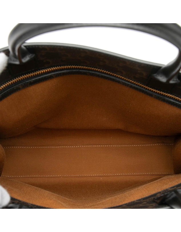 Pre-Loved by Azura Reborn - Pre-Loved Medium Triomphe Coated Canvas Vertical Cabas Tote