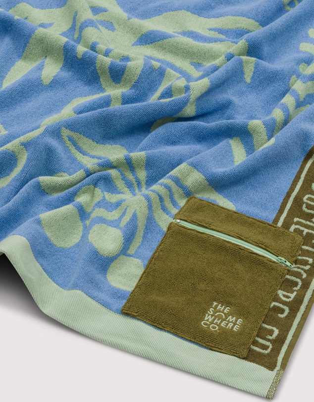 The Somewhere Co - Tropicalia Premium Cotton Beach Towel