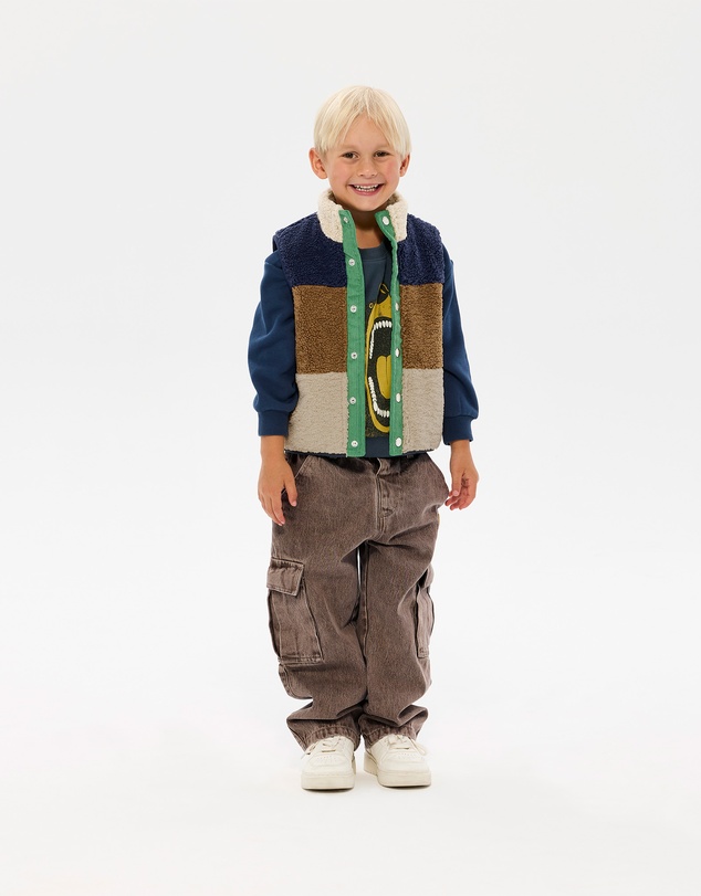 Rock Your Kid - Happy Camper Leo Puffer Vest