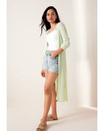 NEXT - Longine Linen Rib Cardigan
