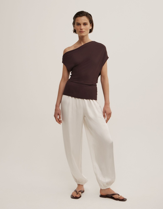Witchery - Asymmetric Jersey Top