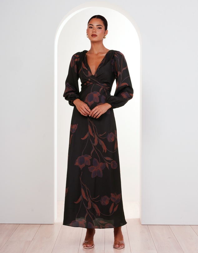 Pilgrim - Cher Wrap Front Maxi Dress