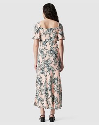 & Other Stories - Flutter-Sleeve Midi Dress