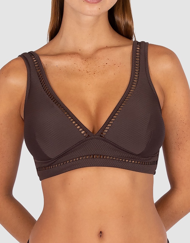 Baku Swimwear - Rococco D/DD Cup Longline Bikini Bra Top