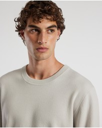 Calibre - Crew Neck Merino Sweater Salt