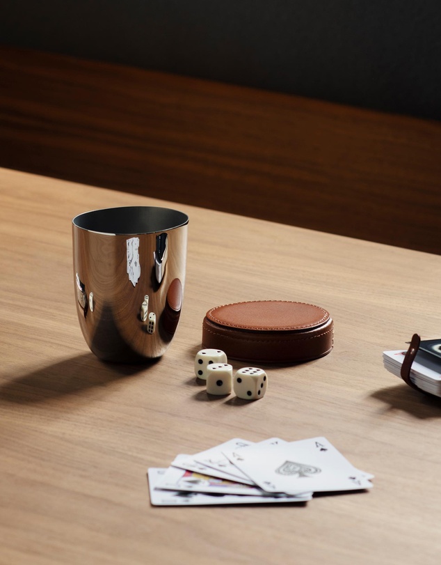Georg Jensen - Sky Dice & Cup Set