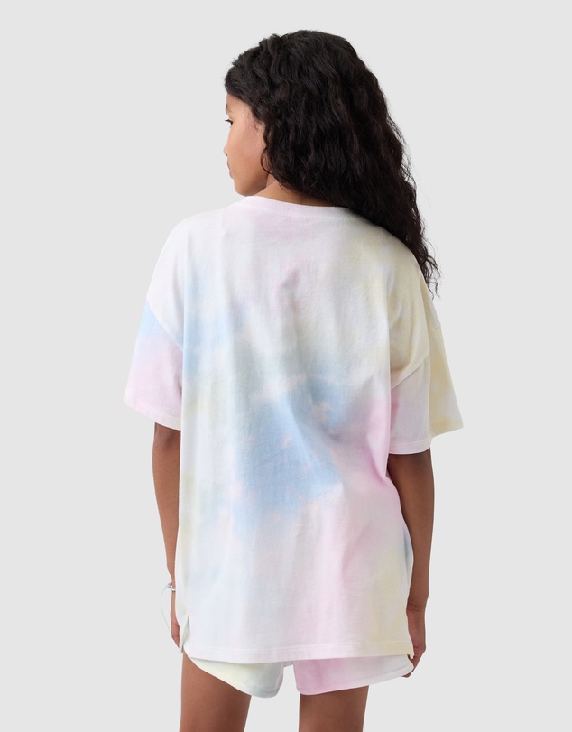 GAP - SS Tie Dye Extra Relaxed Tunic Tee - Teens