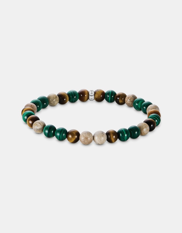 THOMAS SABO - THOMAS SABO Bracelet with earth and green beads