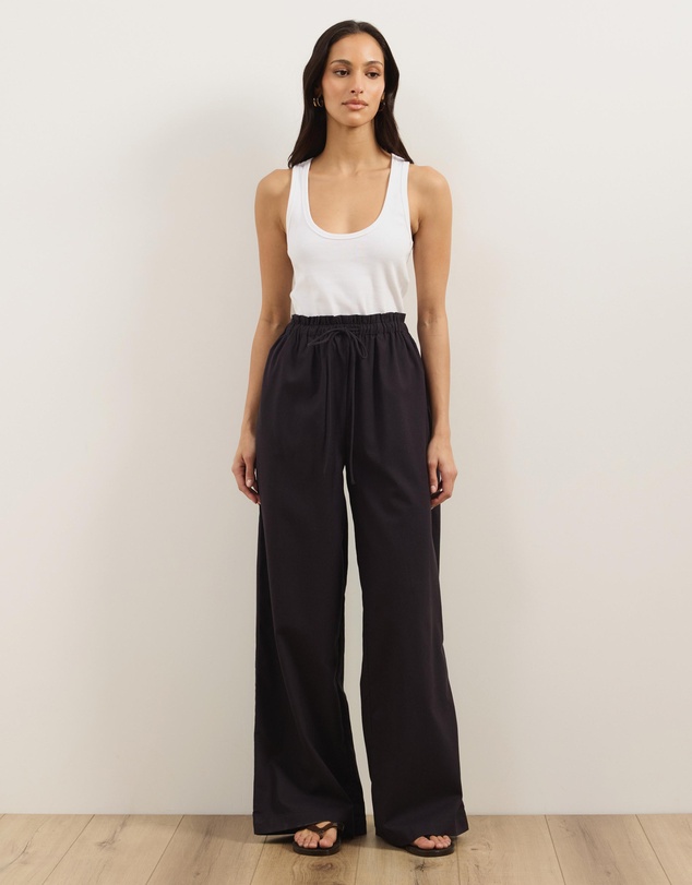 Atmos&Here - Jemma Relaxed Linen Blend Pants