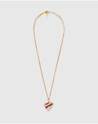 GUESS - Gold-Tone Vintage Guess Necklace