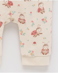 Purebaby - Fleecy Track Growsuit -Kids-Babies