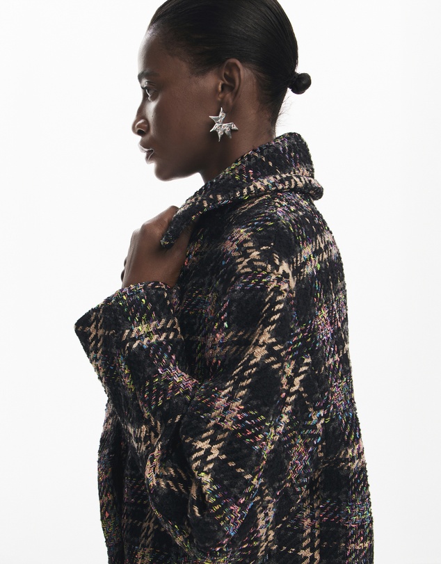 Desigual - Checkered Coat