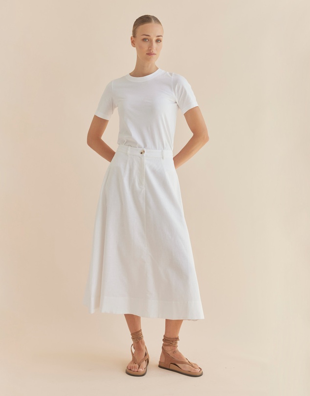 Amelius - Barossa Linen Skirt
