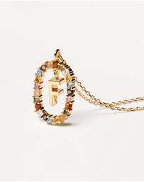 PDPAOLA - Letter F Necklace