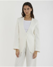 Amelius - Mia Collarless Blazer