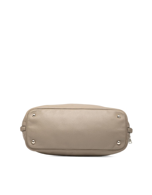 Pre-Loved by Azura Reborn - Pre-Loved Vitello Daino Side Zip Convertible Tote