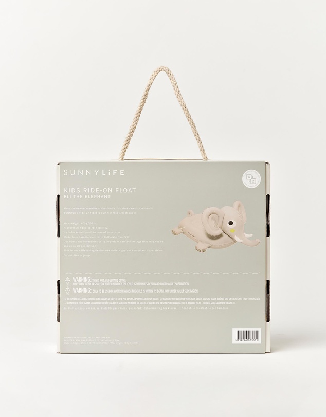 Sunnylife - Eli the Elephant Ride-On Float - Kids