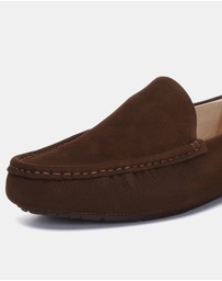 EVERAU - EverAU Ugg Morris Men Cow Leather Upper Moccasins