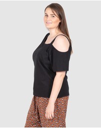 Love Your Wardrobe - Asymmetrical One Shoulder Tee