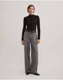 Witchery - Mock Neck Jersey Top