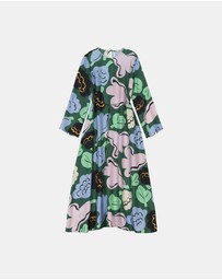 Marimekko - Kaunista Kukasta Kukkaan Silk dress