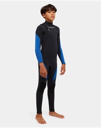 Quiksilver - Boys 8 to 16 4/3 Mercury Chest Zip Wetsuit
