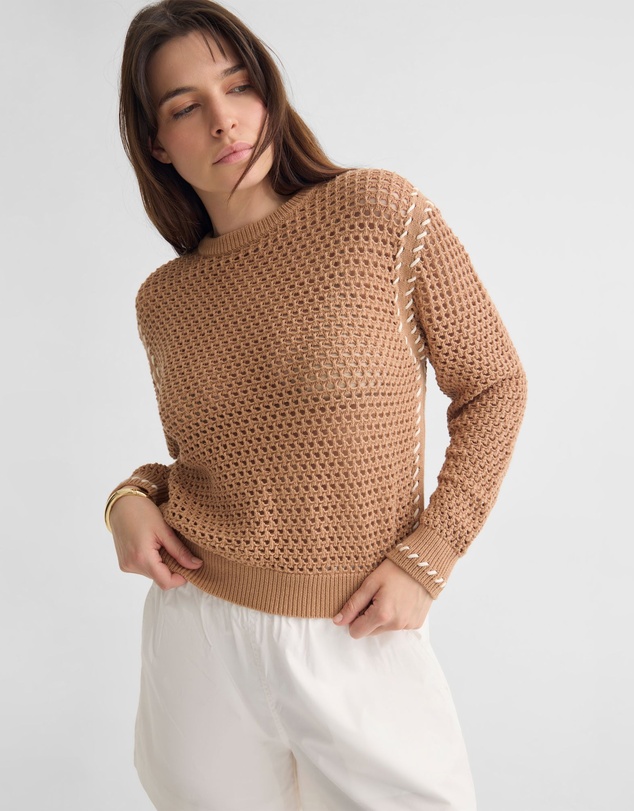 Oxford - Gaby Cotton Crew Neck