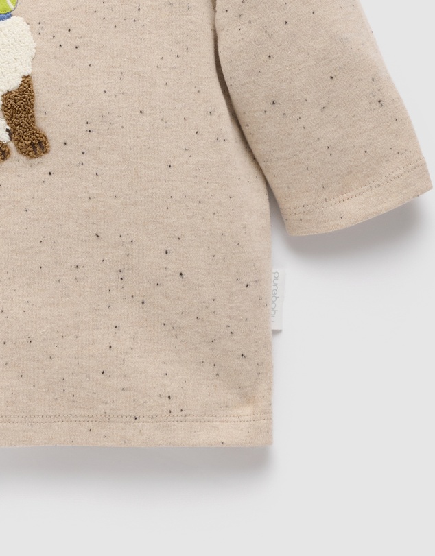 Purebaby - Doggy Thick Long Sleeve tee-Kids-Babies