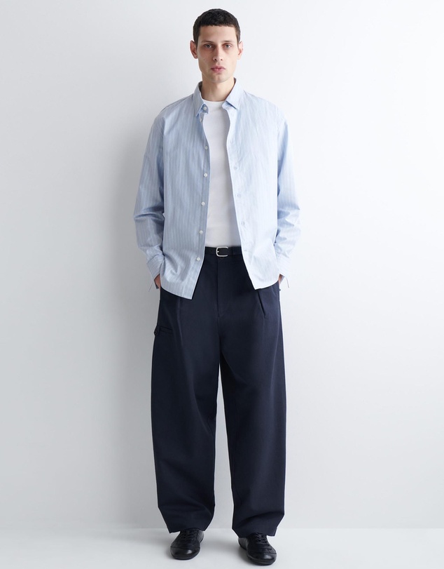 COS - Cotton-Blend Barrel-Leg Utility Trousers