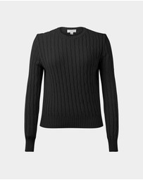 Forcast - Juanita Cotton Cable Knit