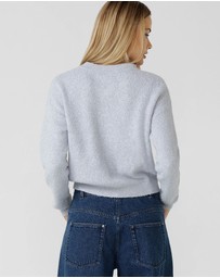 Lorna Jane - Boucle Knit Bomber Jacket